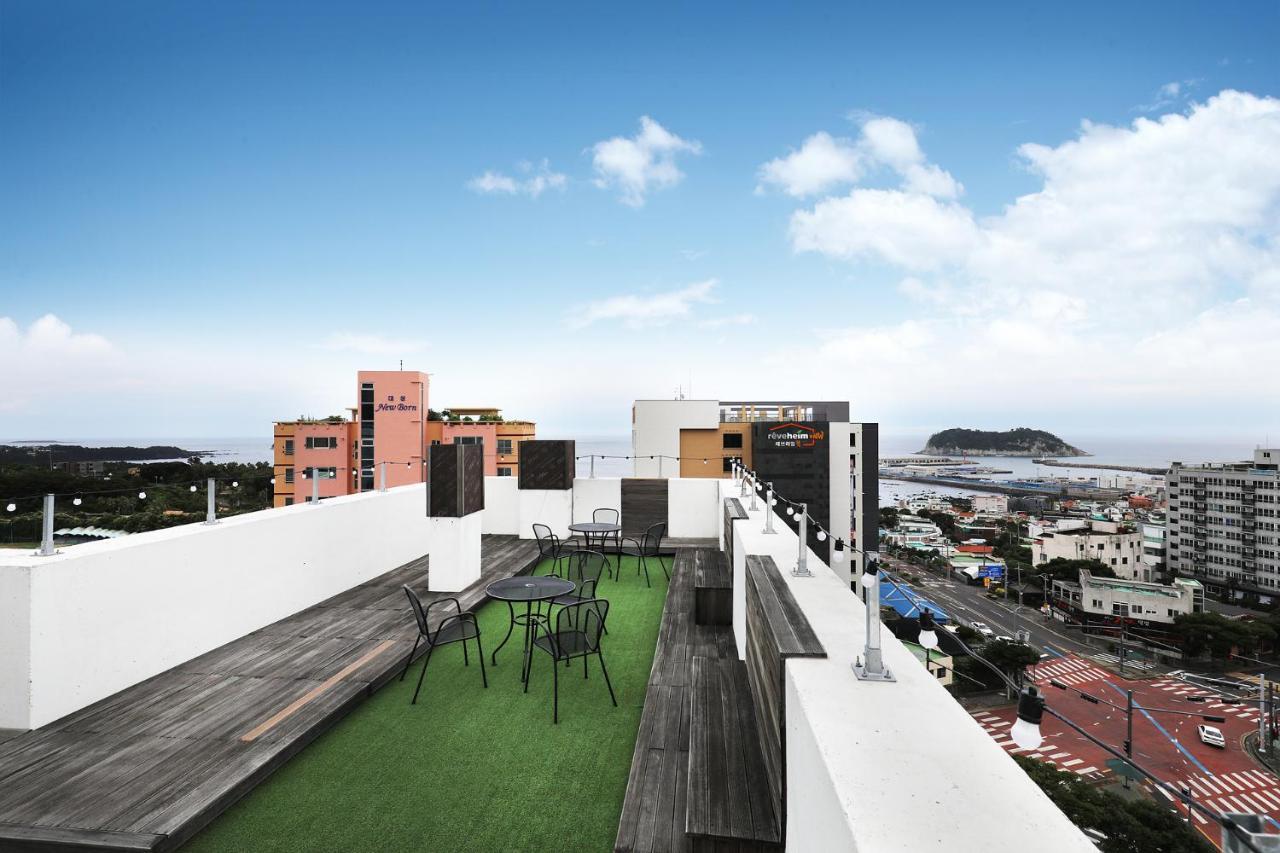 Cornerstone Hotel Seogwipo-stad Buitenkant foto