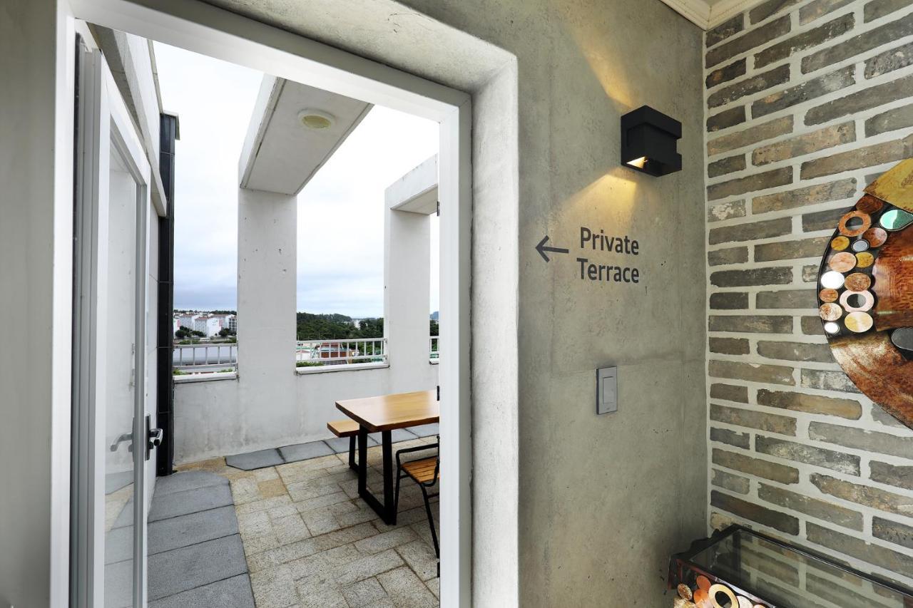Cornerstone Hotel Seogwipo-stad Buitenkant foto