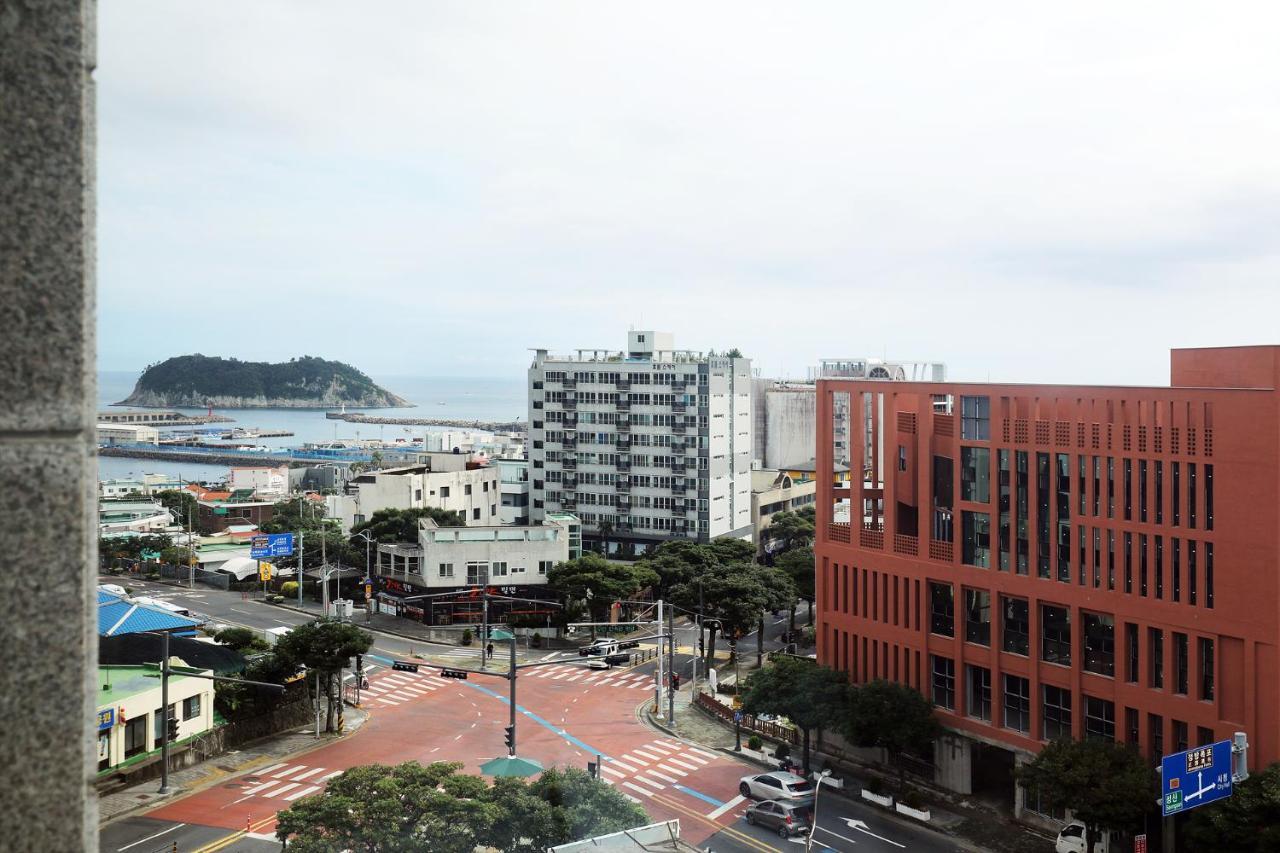Cornerstone Hotel Seogwipo-stad Buitenkant foto