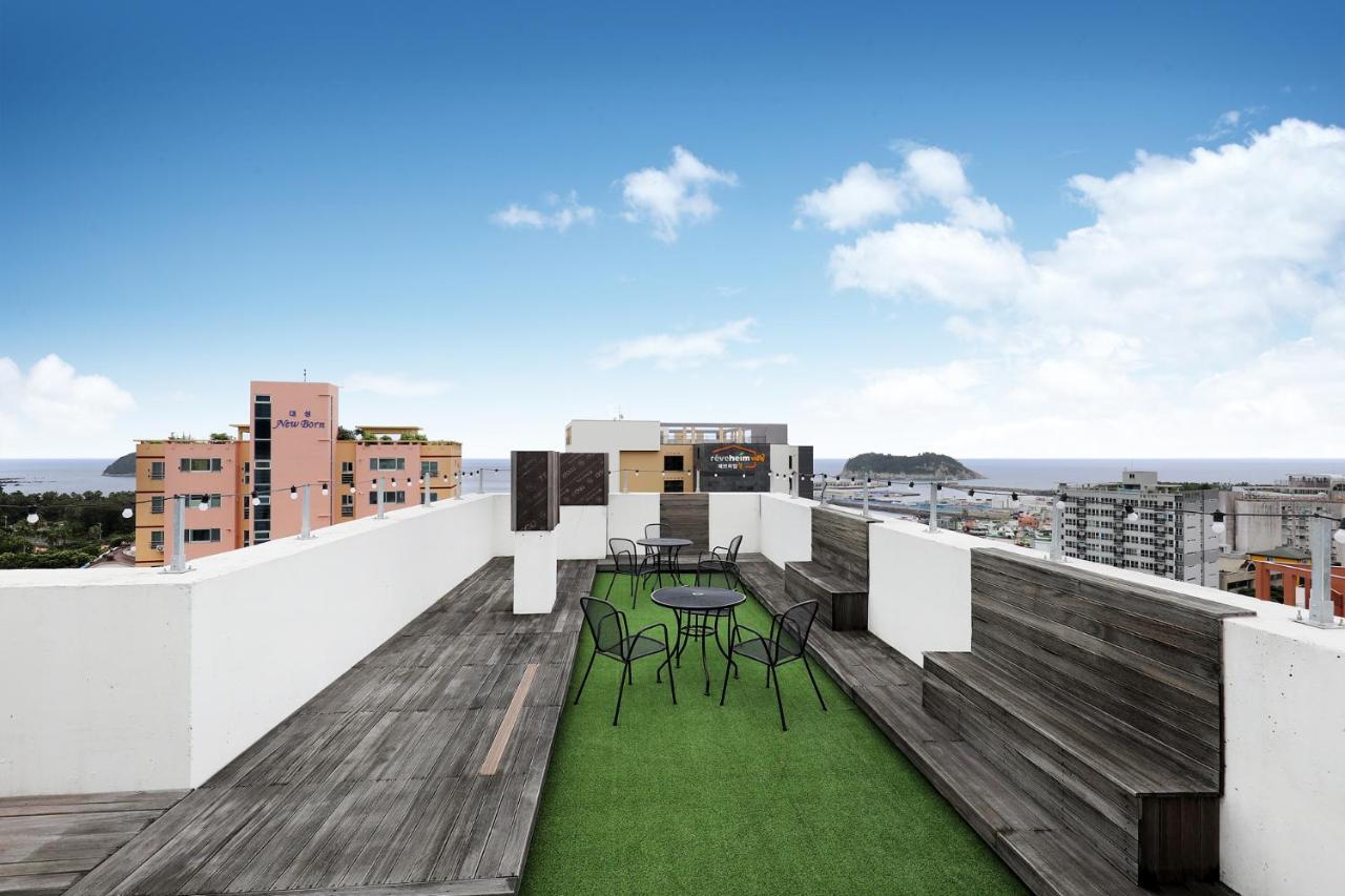 Cornerstone Hotel Seogwipo-stad Buitenkant foto