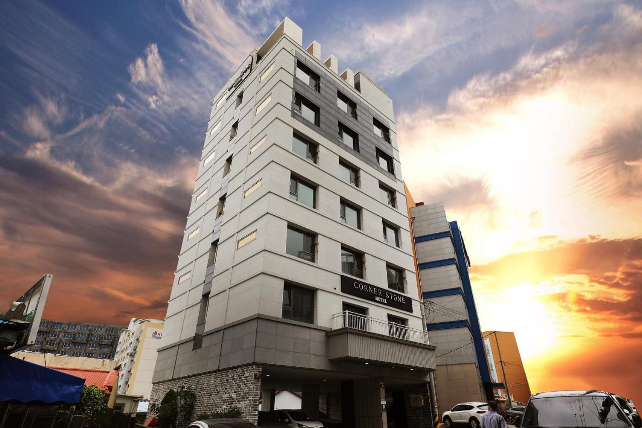 Cornerstone Hotel Seogwipo-stad Buitenkant foto